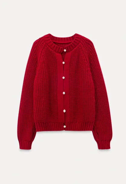 Classic Button Cardigan Women Soft Knitwear
