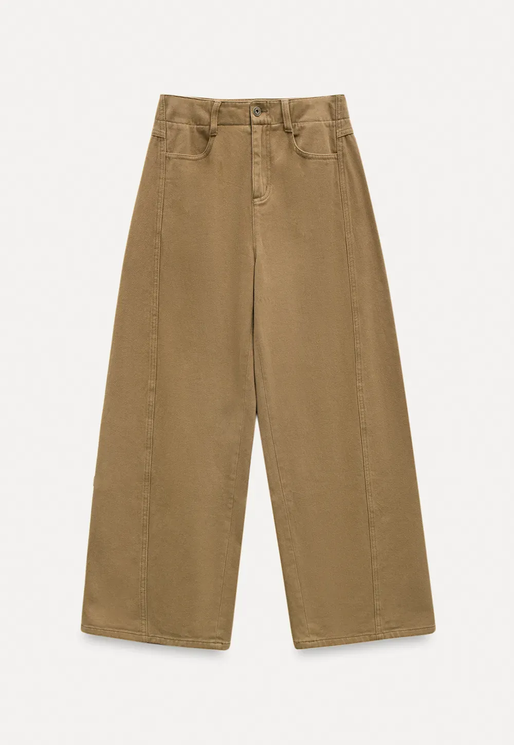 High Waist Wide Leg Pants