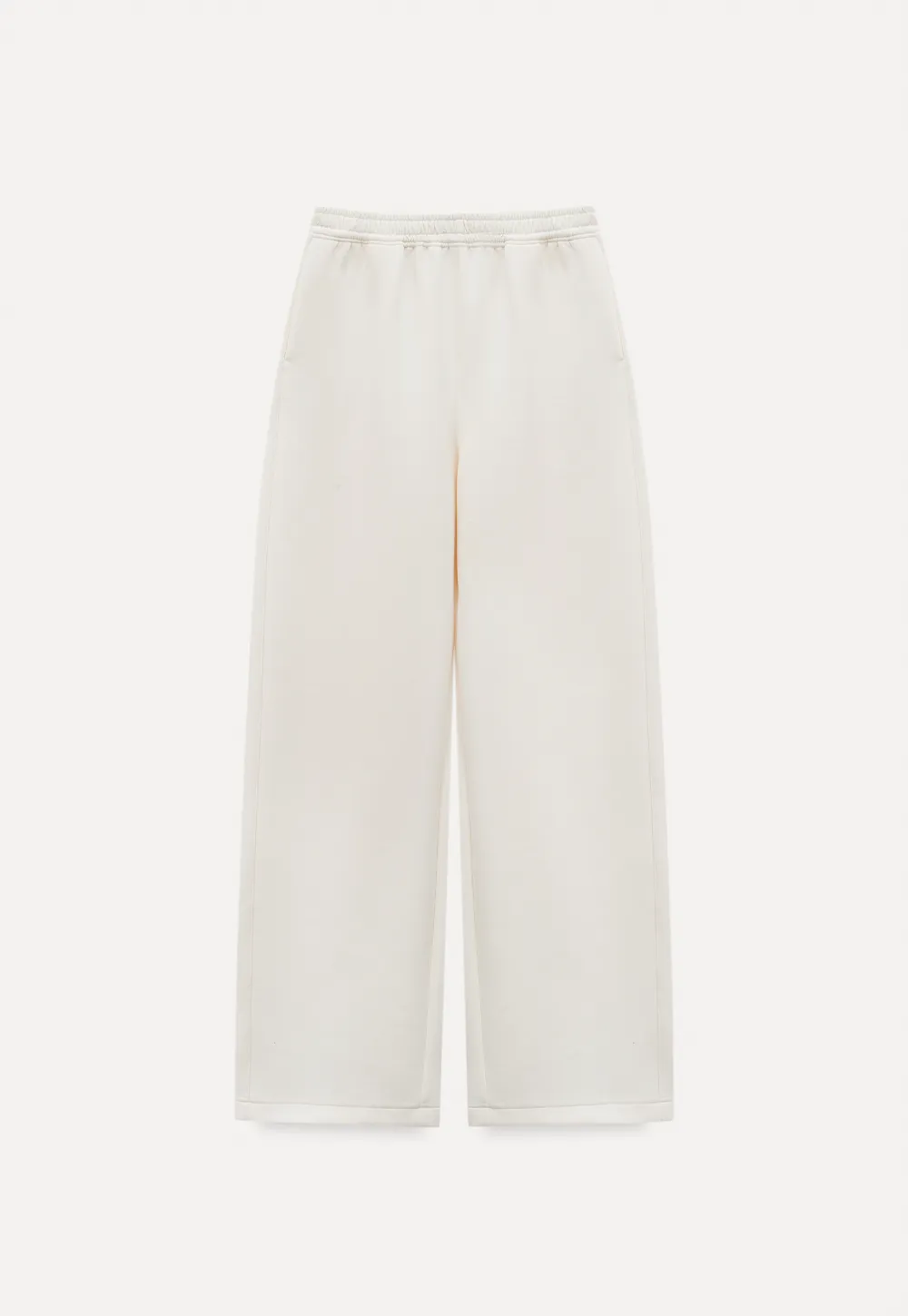 Soft Cotton Wide-Leg Lounge Pants