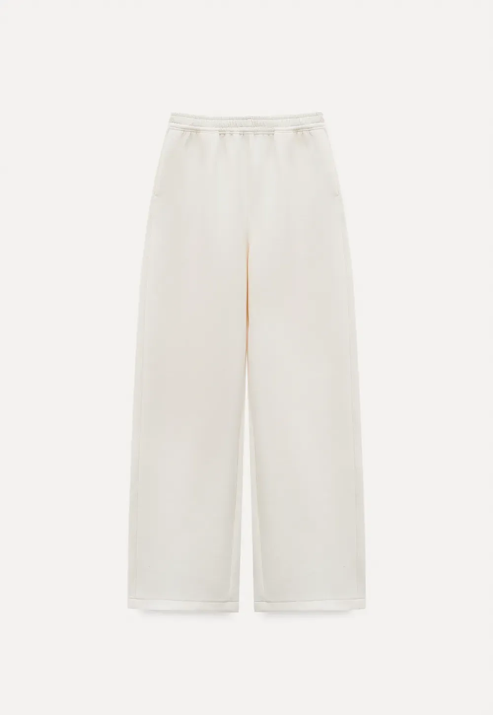 Soft Cotton Wide-Leg Lounge Pants