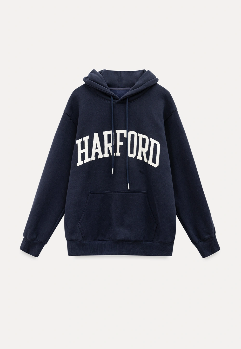 Stylish Hoodie with College Print