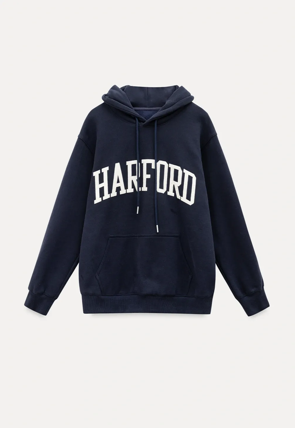 Stylish Hoodie with College Print
