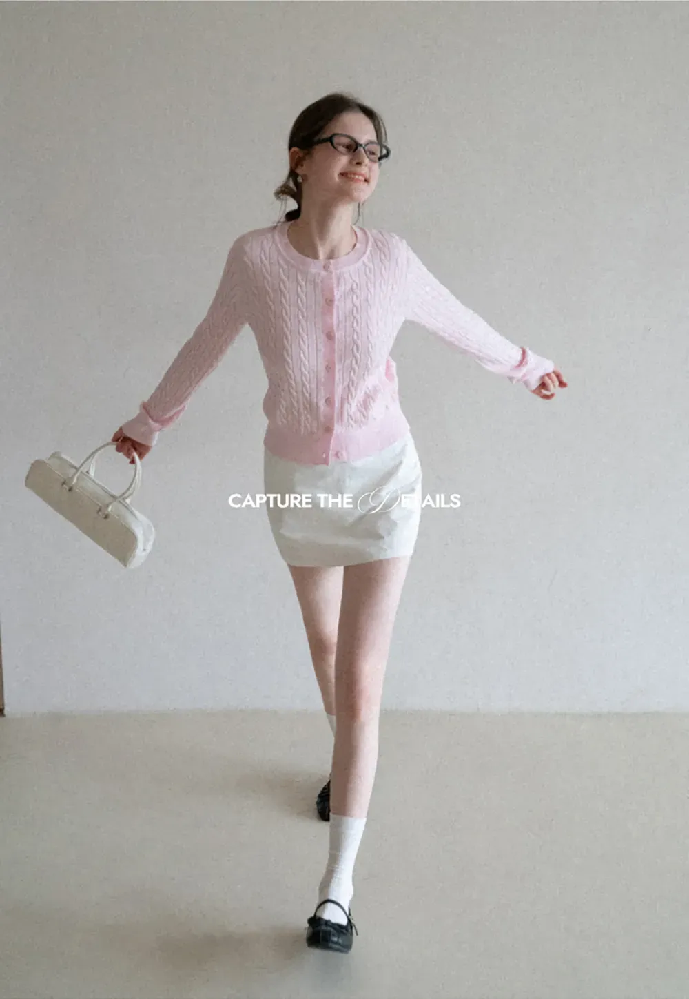 Cable Knit Long Sleeve Sweater Top