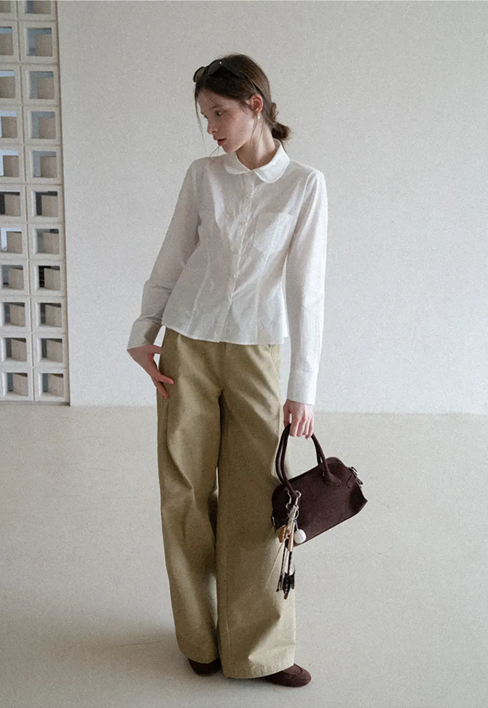 Classic Collar Long Sleeve Shirt