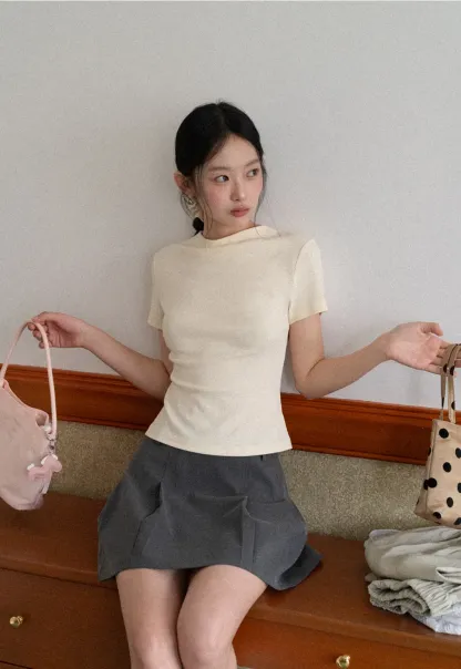 Short Sleeve Crew Neck T Shirt