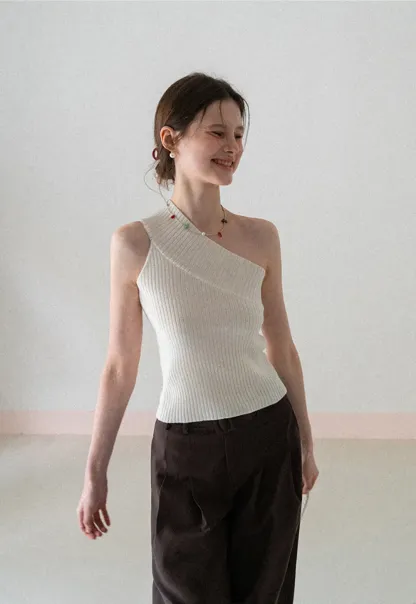 Wide Leg Pleated Casual Pants with Belt