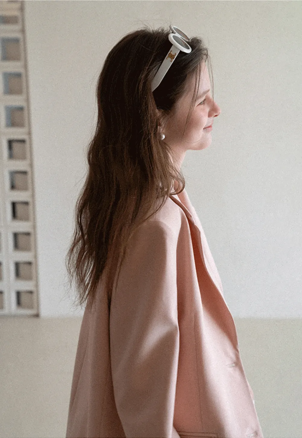 Short Jacket with Notched Collar and Sleeve Buttons