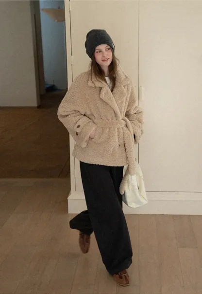 Wide leg high waist casual pants for women