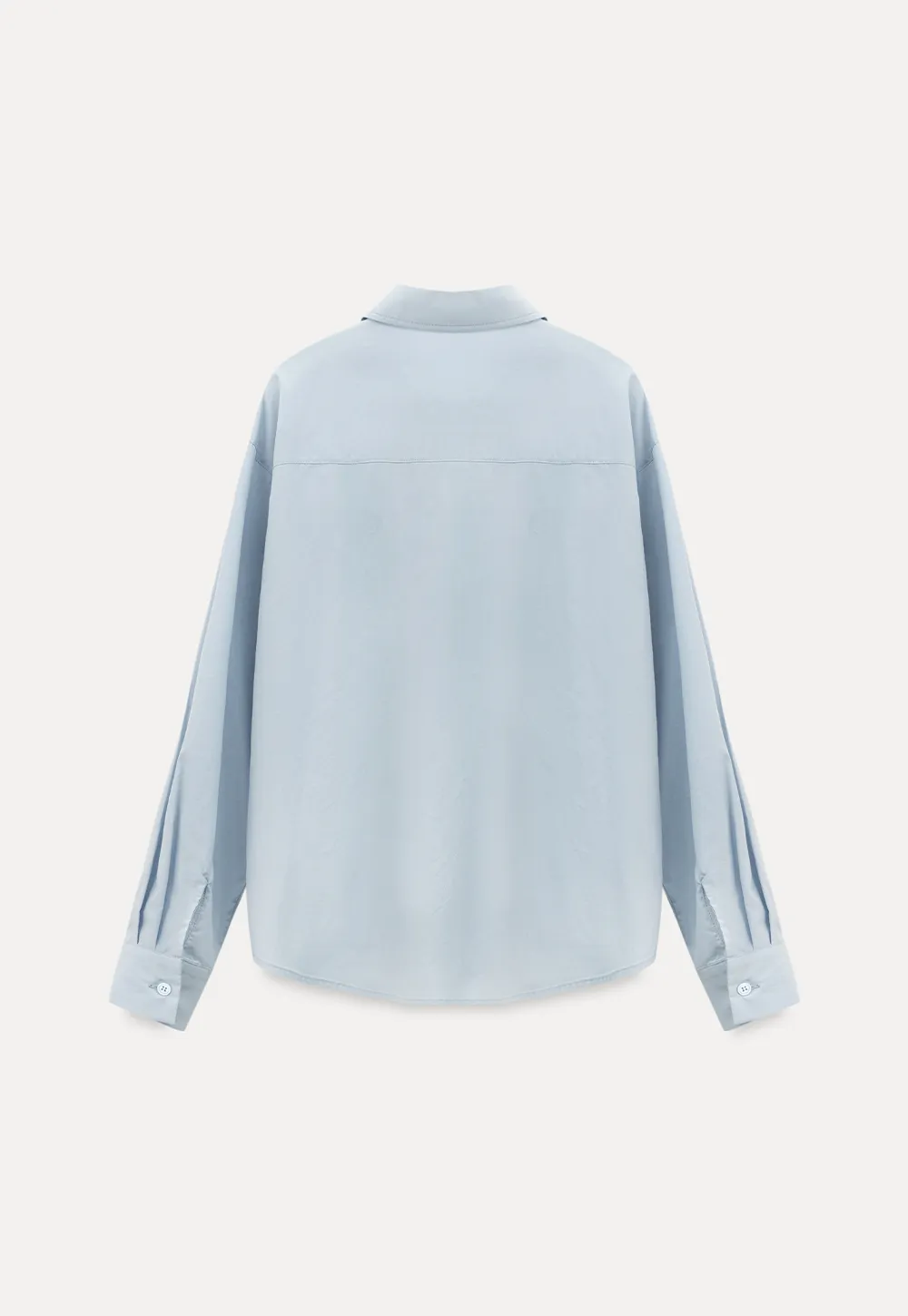 Classic button down shirt with rolled sleeves