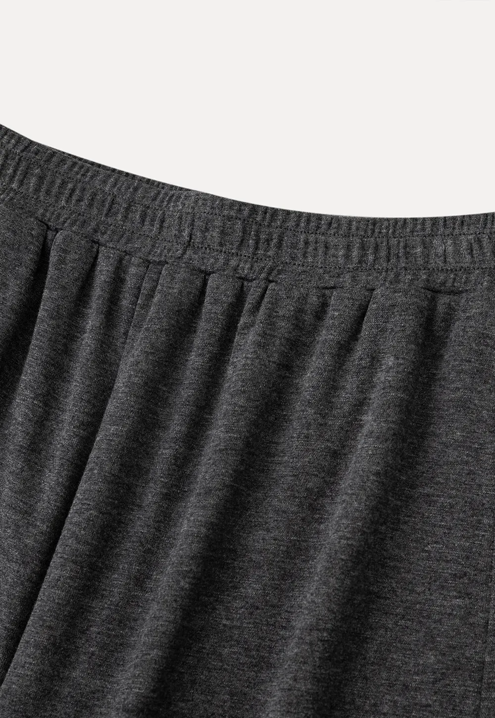 Polo shirt with buttons and wide leg casual pants