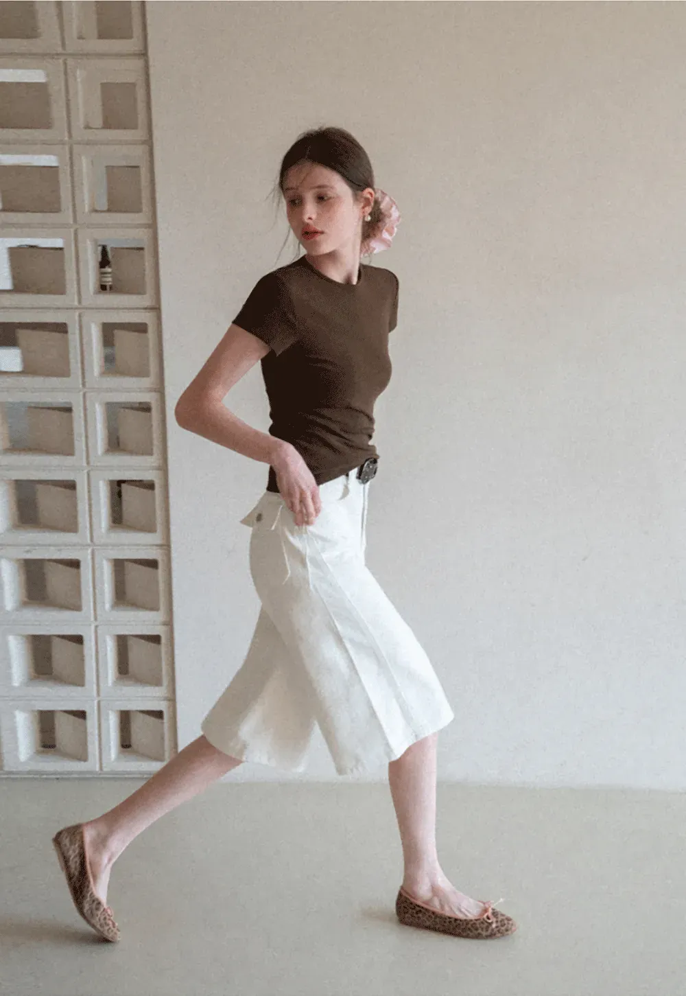 Slim Fit Short Sleeve Crew Neck T Shirt