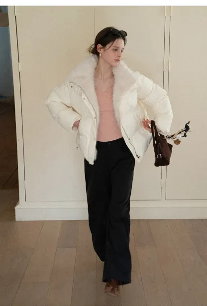 Wide leg high waist casual pants for women