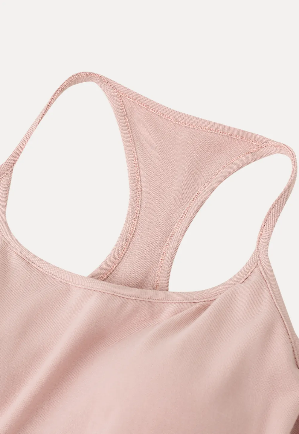 Slim Fit Tank Top with Thin Straps