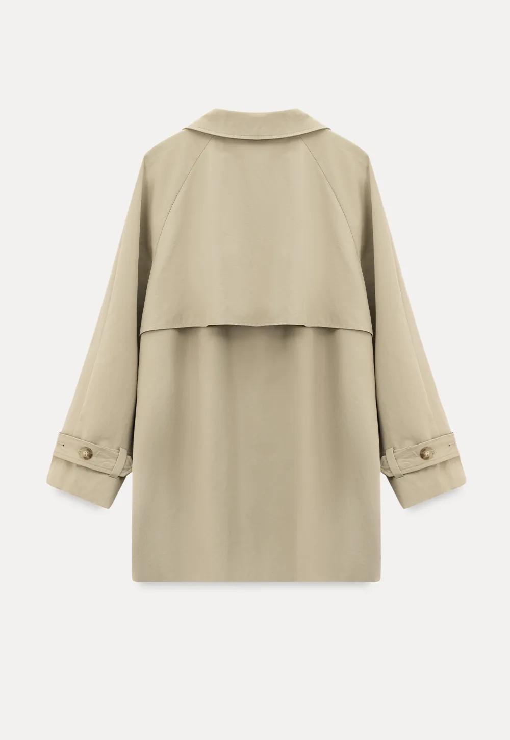 Elegant Double Breasted Short Jacket