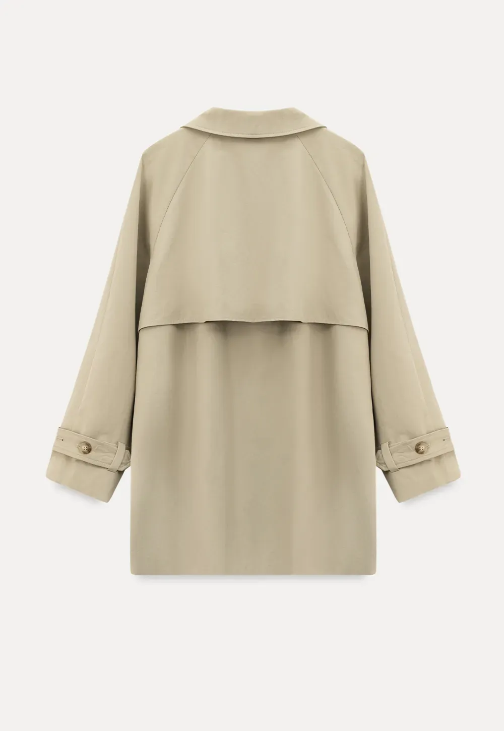 Elegant Double Breasted Short Jacket