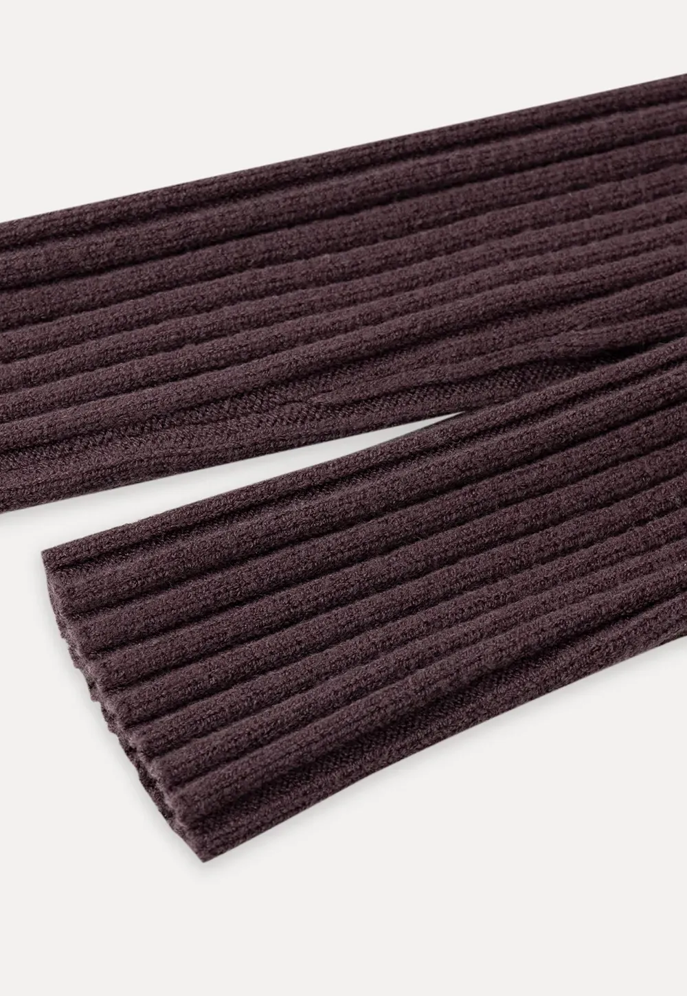 Elegant Ribbed Knit Sweater with V-Neck Design