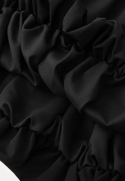 Short Sleeve Dress with Back Cutout and Bow Detail