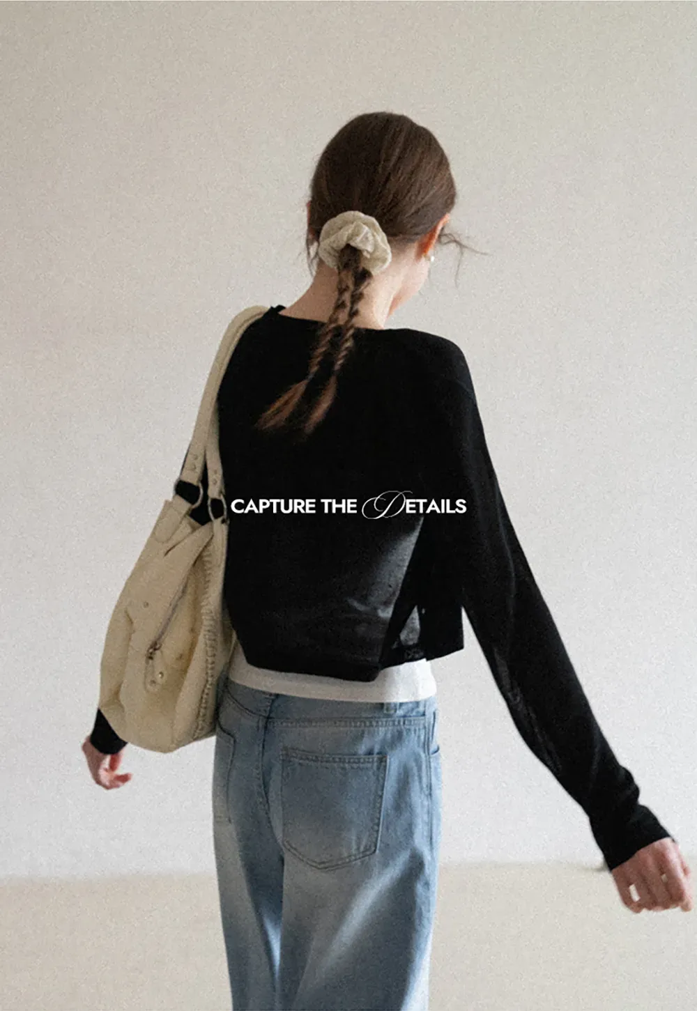 Lightweight Long Sleeve Cropped Knit Top