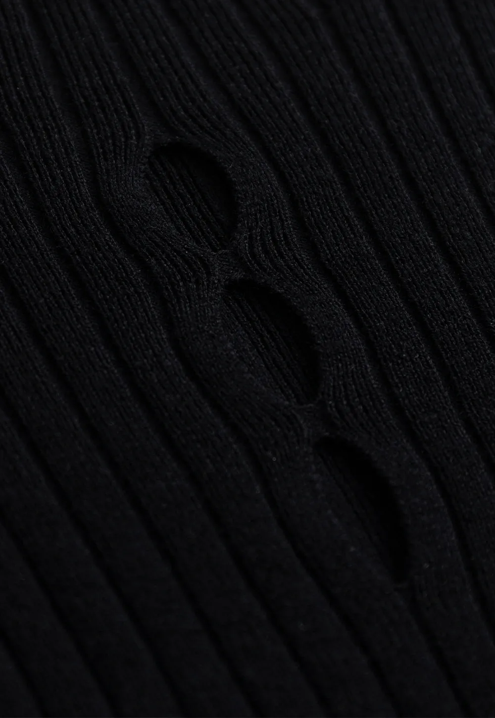 Womens Ribbed Knit Long Sleeve Top