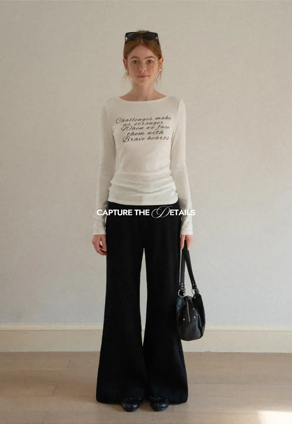 Wide Leg Denim Jeans with Belt Loop