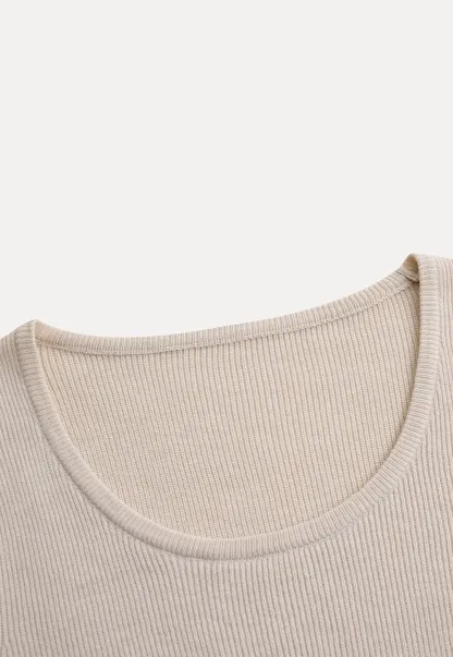 Basic Round Neck Slim Fit Sweater