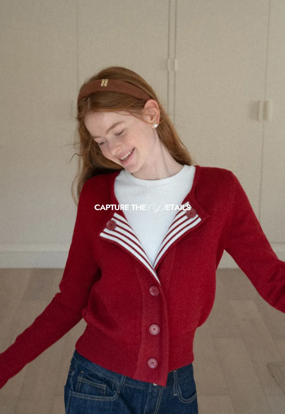 Elegant Basic Knit Sweater with Ribbed Hem and Sleeves