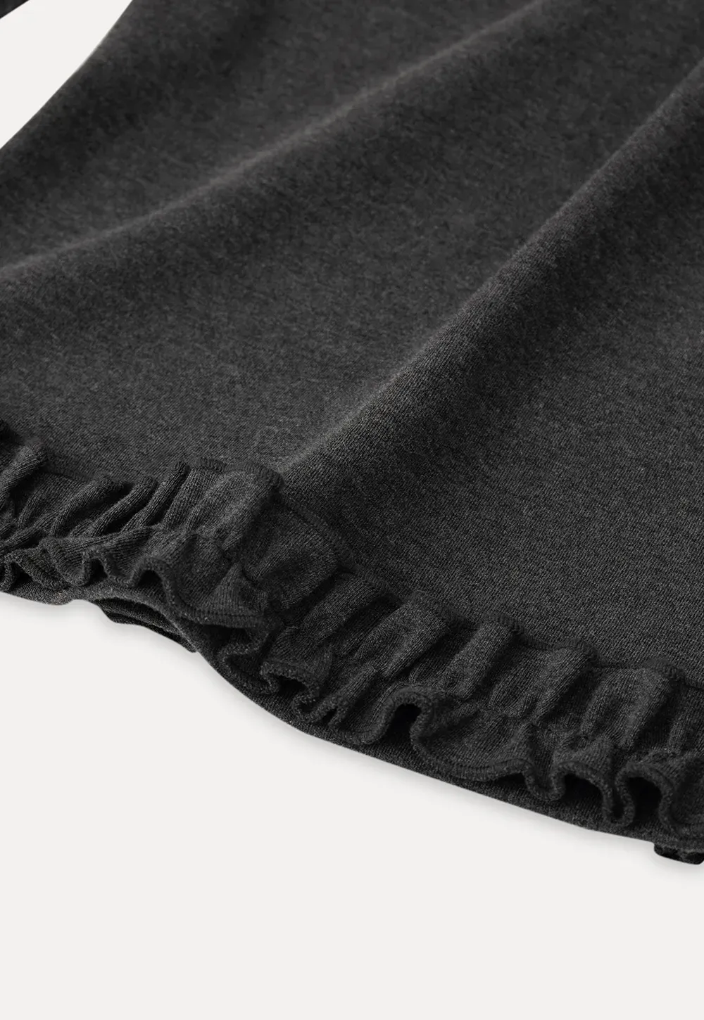 T shirt and casual pants with drawstring waist