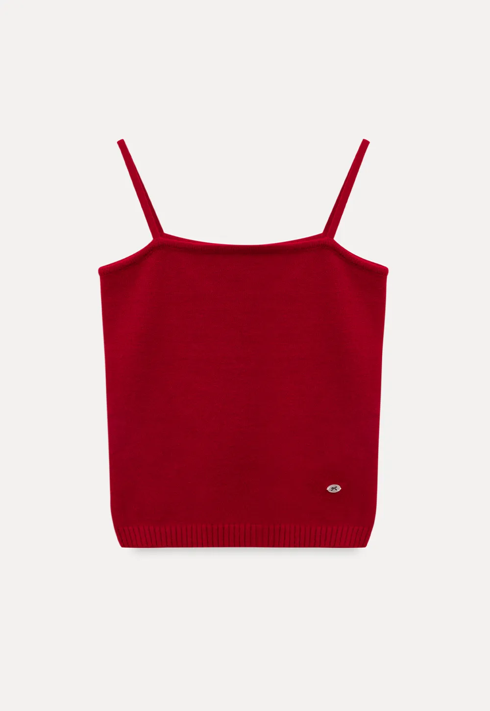 Cutout Detail Round Neck Knit Sweater