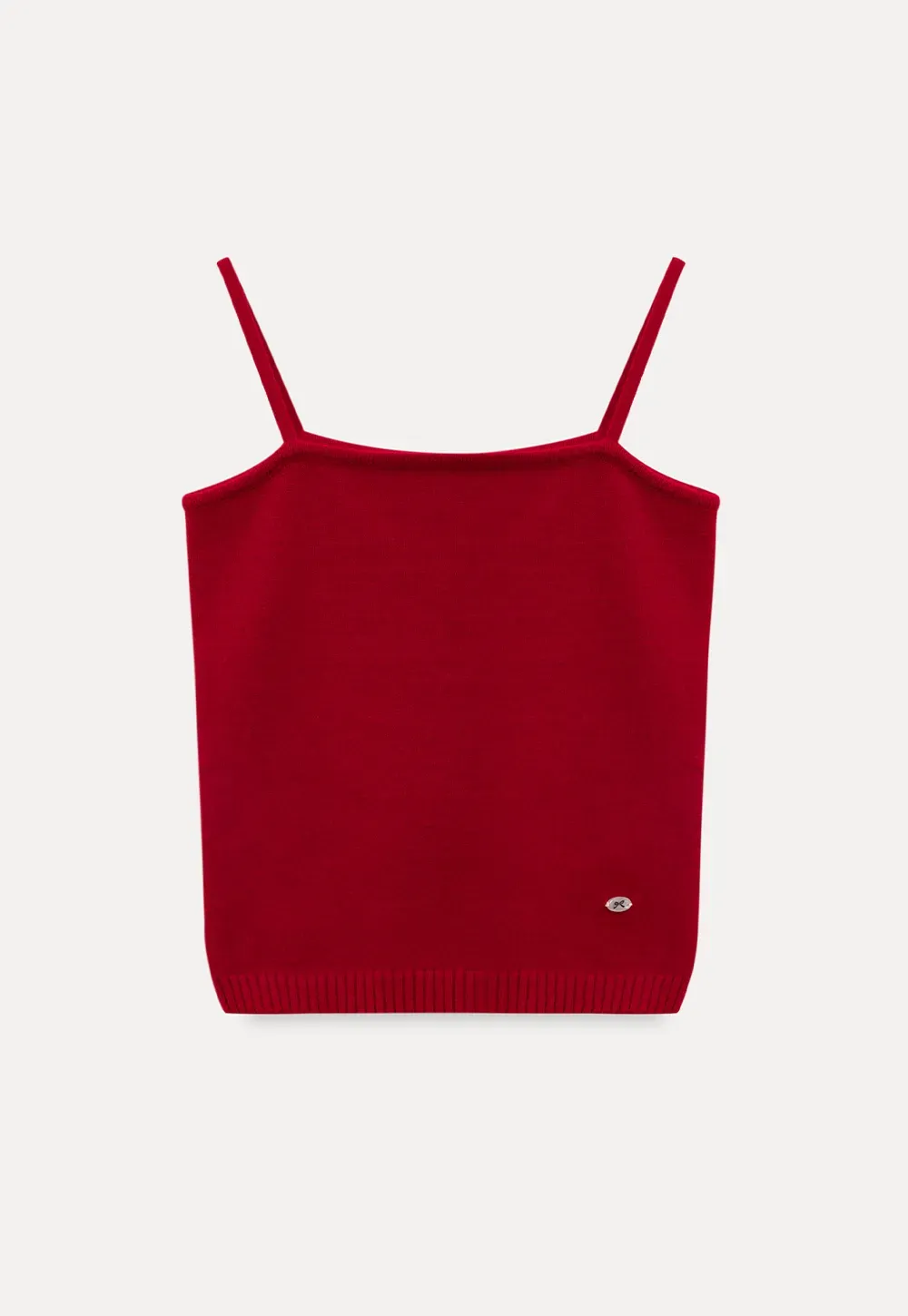 Cutout Detail Round Neck Knit Sweater