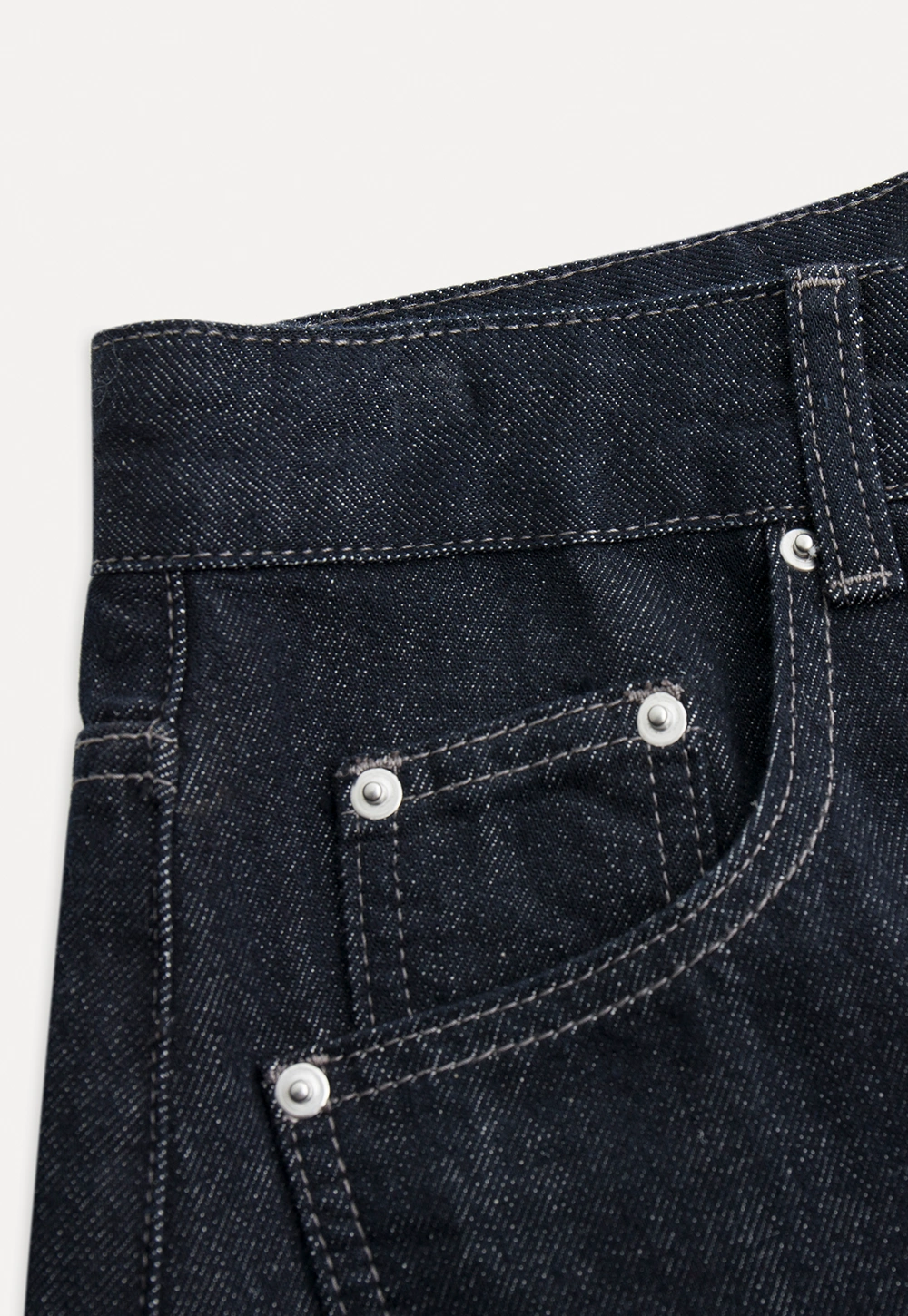 Women High Waist Wide Leg Denim Jeans Pants