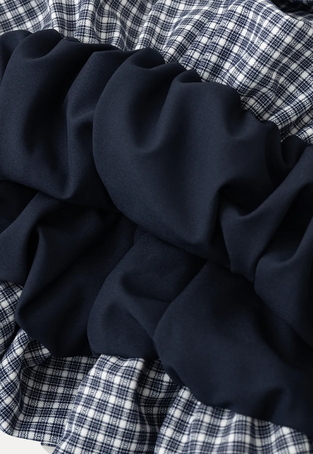 Smocked Waist Checkered Tank Top