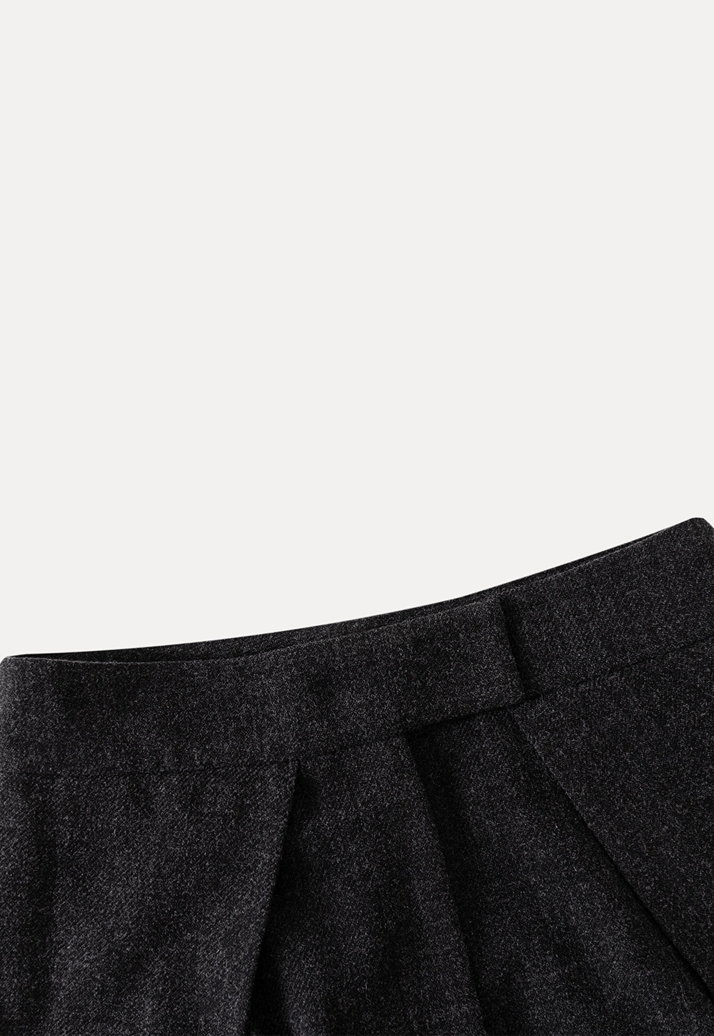 Women High Waist Pleated Wide Leg Trousers