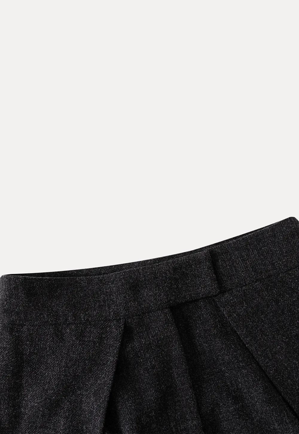 Women High Waist Pleated Wide Leg Trousers