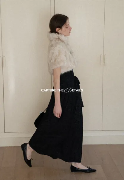 Furry Short Jacket for Warmth and Style