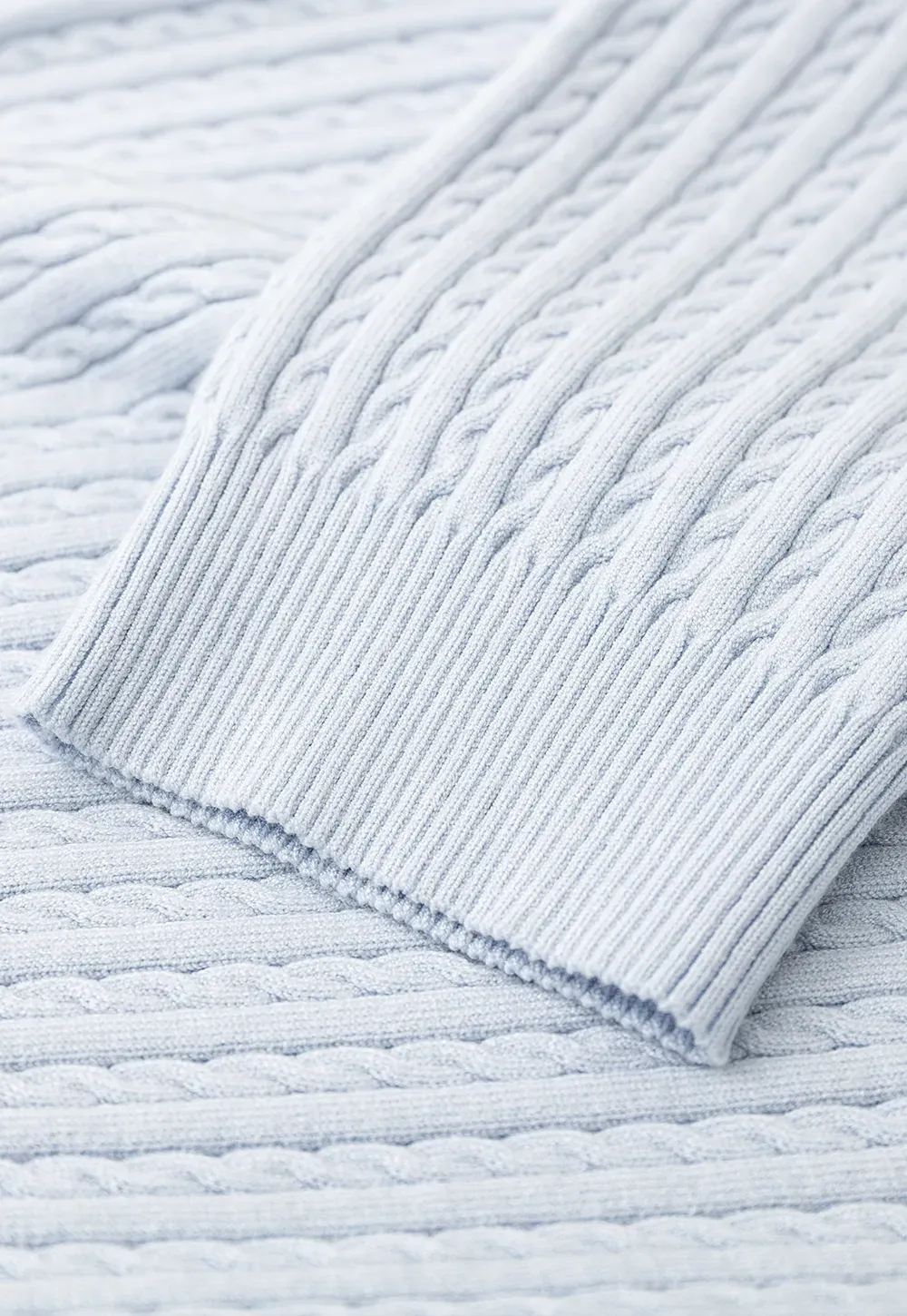 V Neck Ribbed Knit Crop Top