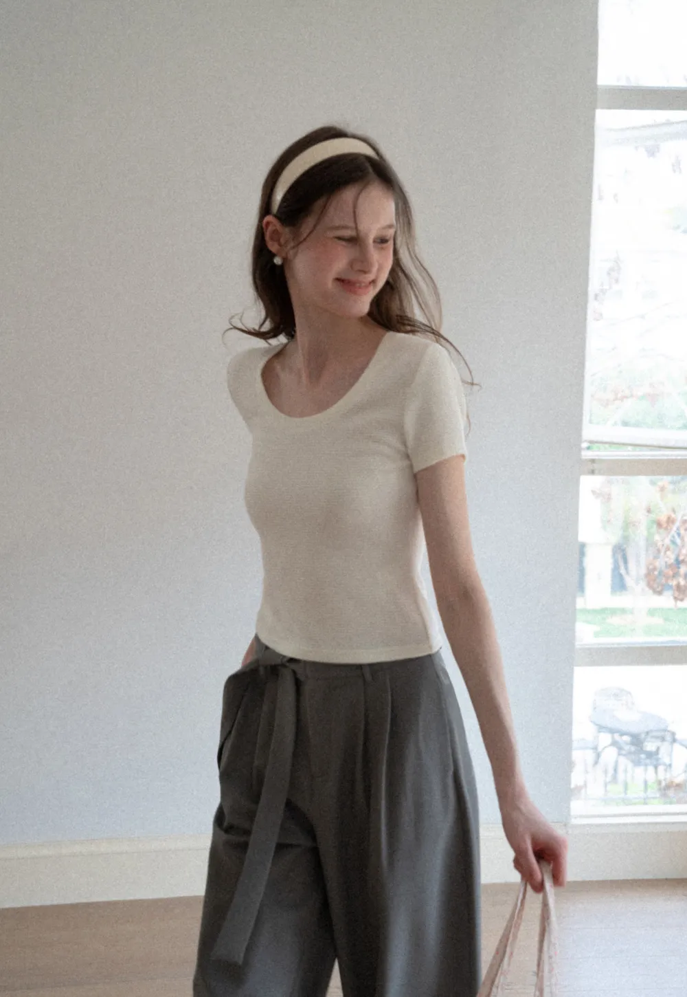 Short Sleeve V Neck T Shirt