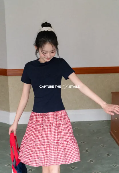 Short Sleeve Crew Neck T Shirt