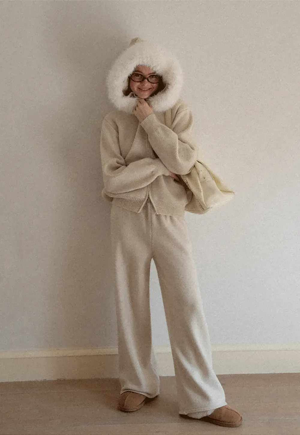 Knit Wide Leg Pants for Comfort and Style