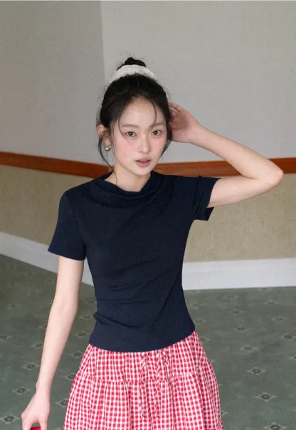 Short Sleeve Crew Neck T Shirt