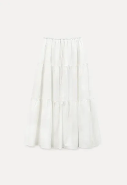 V neck sleeveless dress with floral embellishment