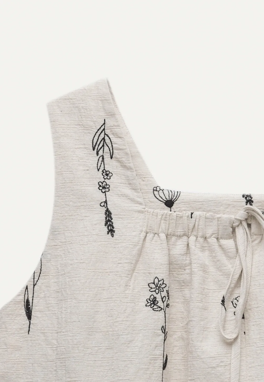 Women’s Floral Tie-Front Tank Top