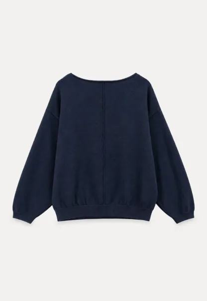 V Neck Oversized Ribbed Knit Sweater
