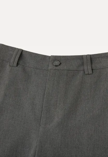 Wide Leg High Waist Casual Pants