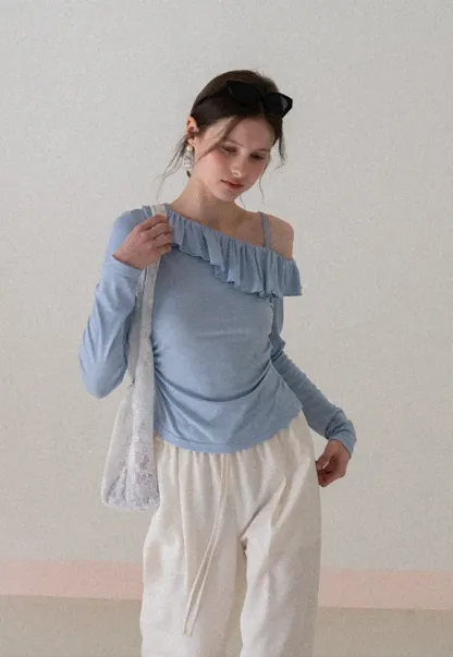 Wide Leg Drawstring Casual Pants