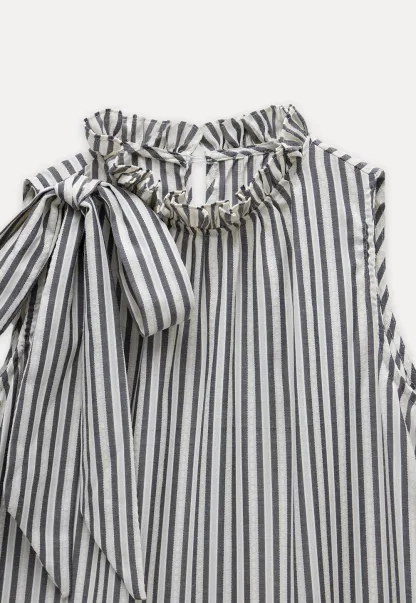 Lightweight Ruffle Trim Shirt