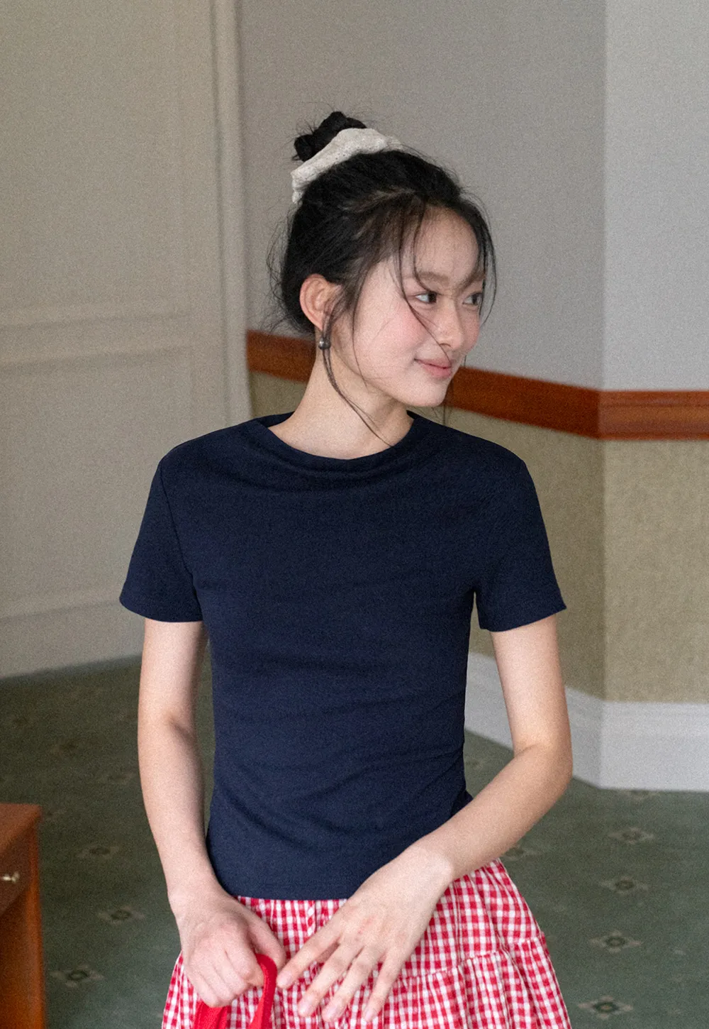 Short Sleeve Crew Neck T Shirt