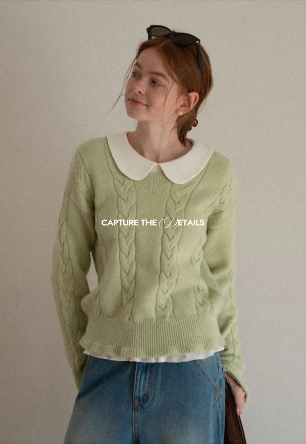 Women's Knit Sweater Round Neck Long Sleeve Casual Wear