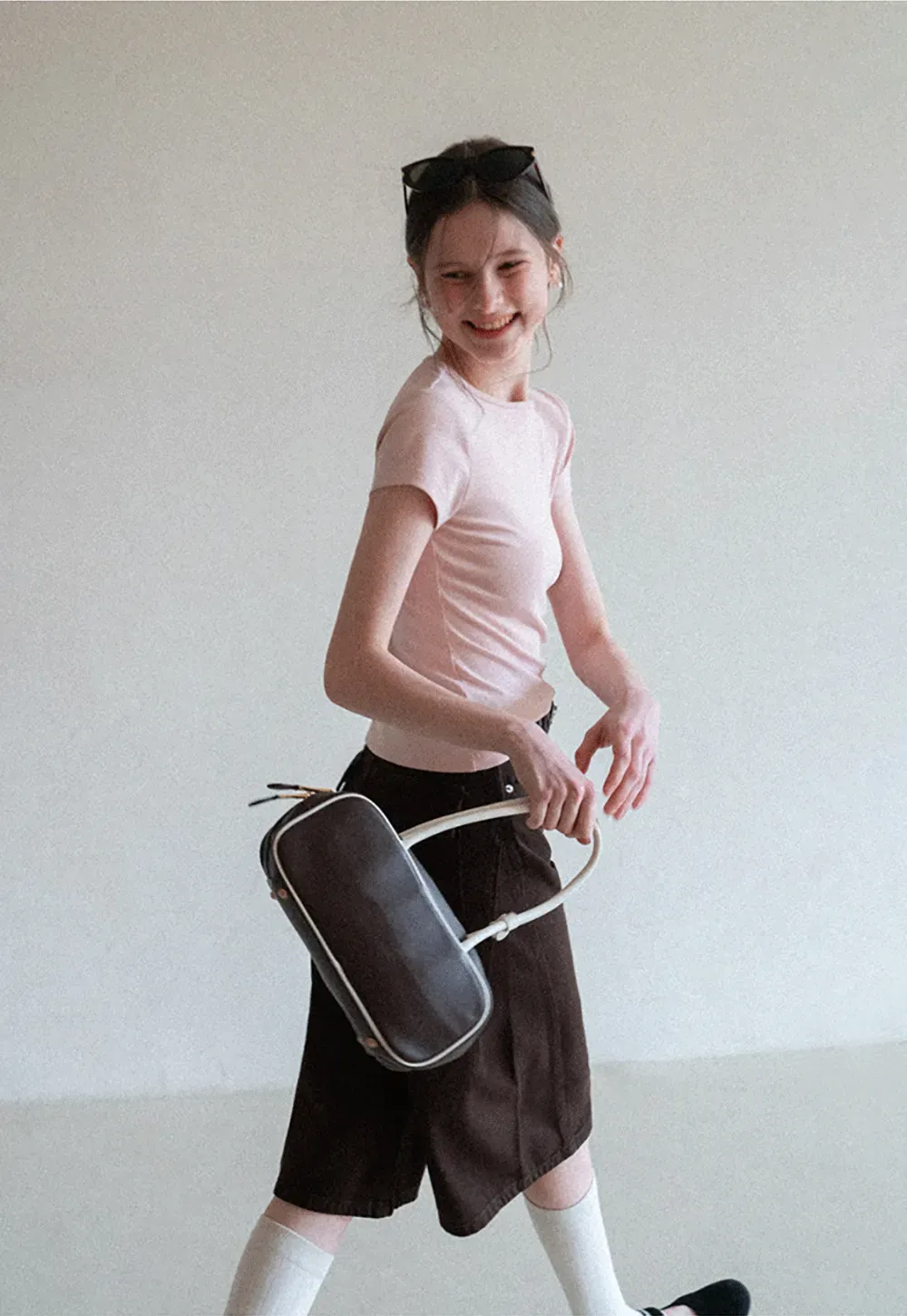 Slim Fit Short Sleeve Crew Neck T Shirt