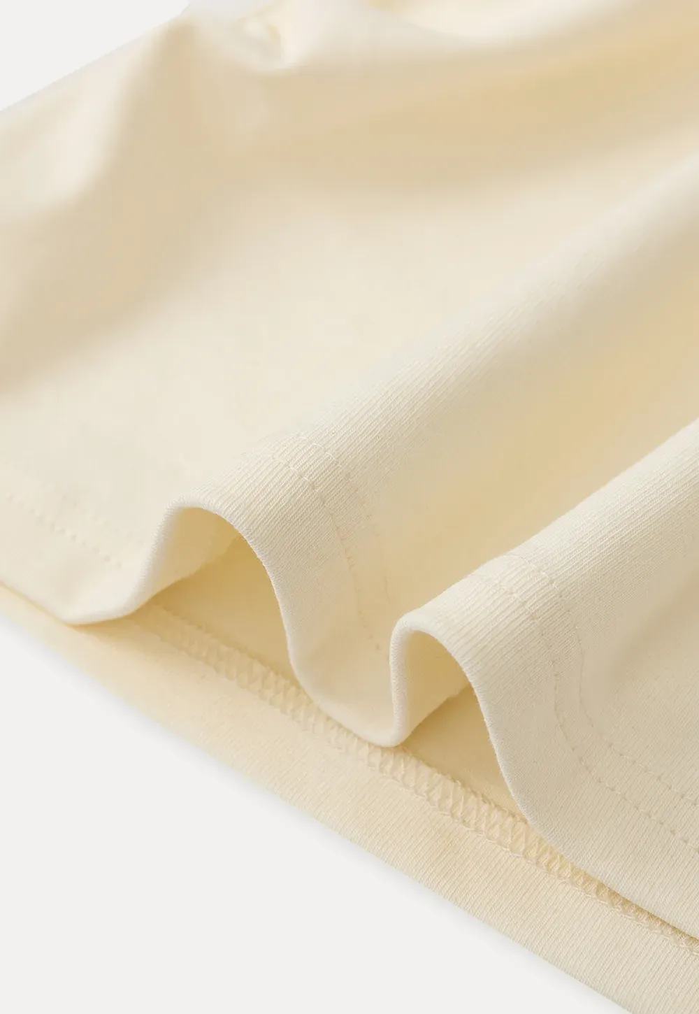 Off shoulder short sleeve fitted t shirt