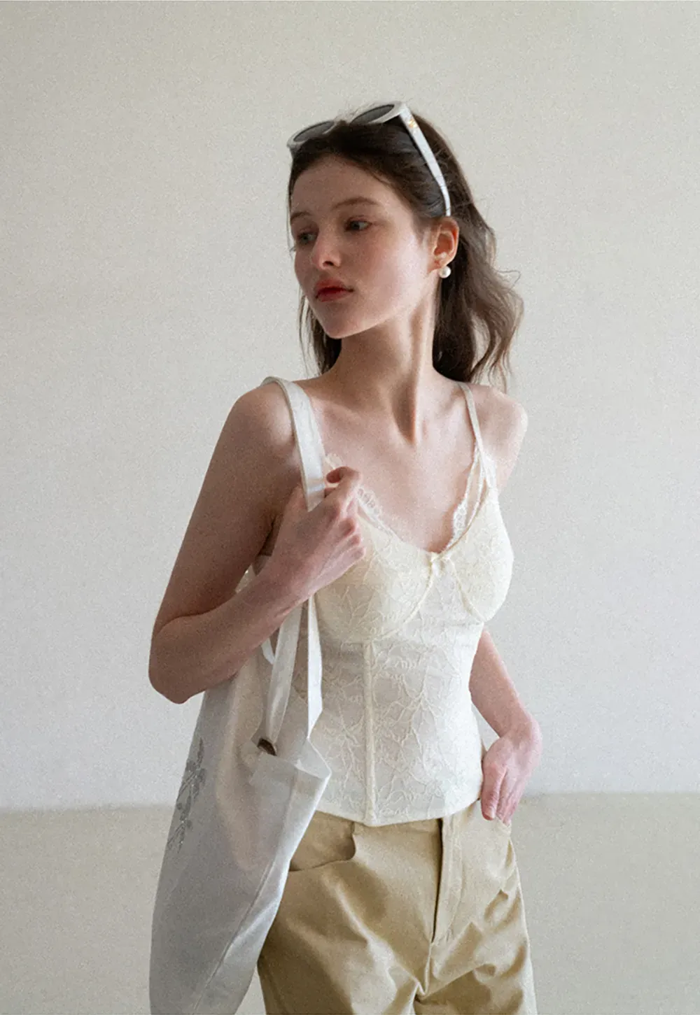 Wide Leg Casual Pants with Front Pockets